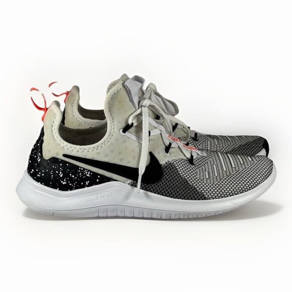 Nike Free TR 8 942888-101 White Black Total Crimson Women's US 9.5